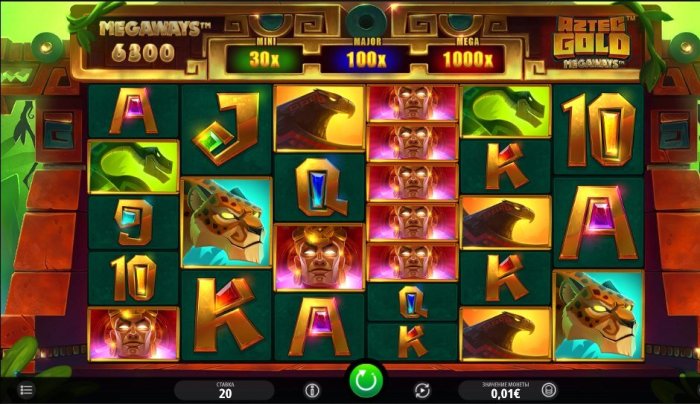 Игровой автомат Aztec Gold Megaways